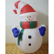 Cheap inflatable snowman christmas decoration